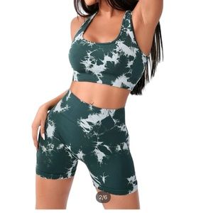Two piece workout outfit. Super soft and stretchy. Never worn.. brand new